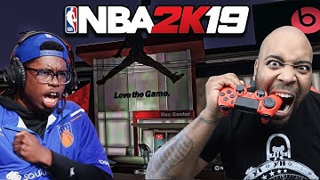 SCORING 100+ POINTS W/ 2K LEAGUE CHAMP GOOFY757__ | NBA 2K19 JORDAN REC CENTER GAMEPLAY