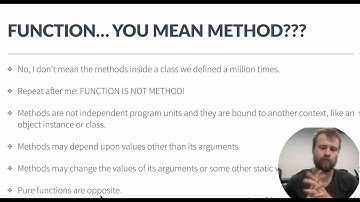 Concepts of functional programming - What is a pure function?