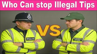 Police VS EA to Stop Fly Tipping?