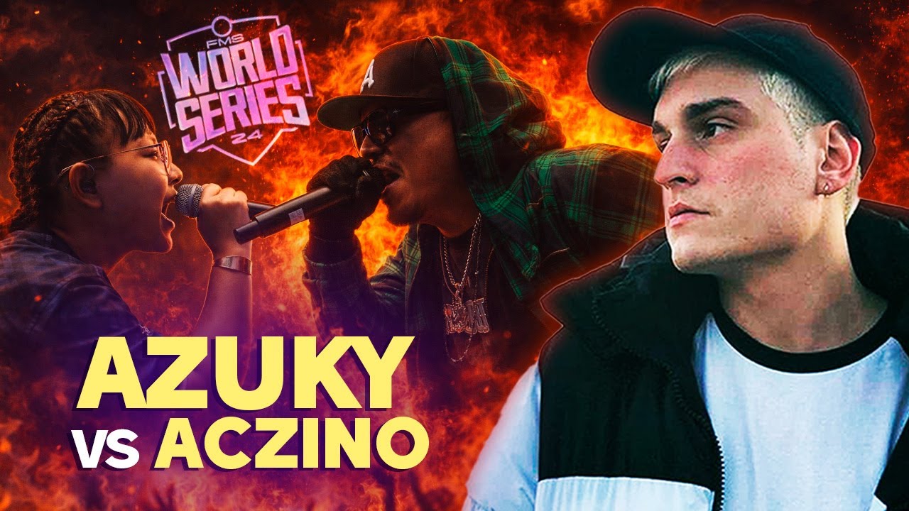 ¡BATALLA PICANTÍSIMA! 😲 AZUKY vs ACZINO | FMS WORLD SERIES