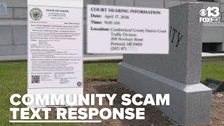Did the court scam text lead to real losses for Mainers?