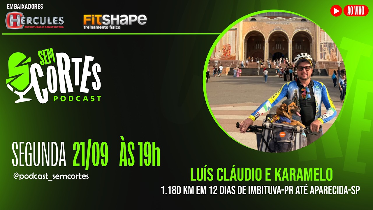 Luís Cláudio e seu fiel companheiro Karamelo | Sem Cortes Podcast #159