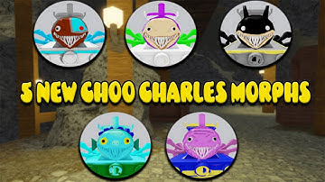 How To Get ALL 5 MORPHS in Choo Charles Morphs - NEW UPDATE - ROBLOX