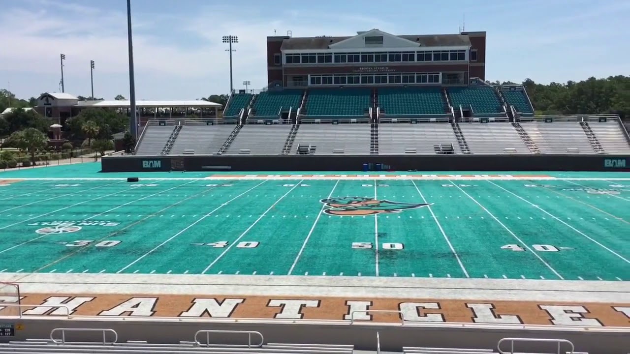 Coastal Carolina University - Brooks Stadium - YouTube