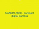 Canon Powershot A650IS