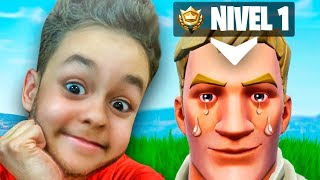 ME CREO 1 NUEVA CUENTA DE FORTNITE Y PASA ESTO...