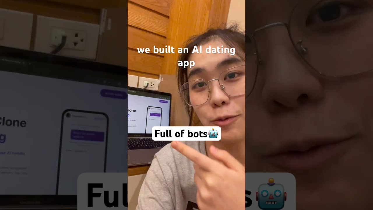 Two students building an AI dating startup
