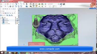 Usinagem Tigre - Sprutcam 9 Cadcam