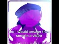 QUESTION AND ANSWER VIDEO write any question in the comment and I would answer it :3
