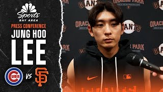 Giants' Jung Hoo Lee pushed through fear of reinjury to make great catch | NBC Sports BA