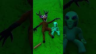 When Noobs Ran Away From Deer Alien - Roblox Animation - 99 Night In The Forest