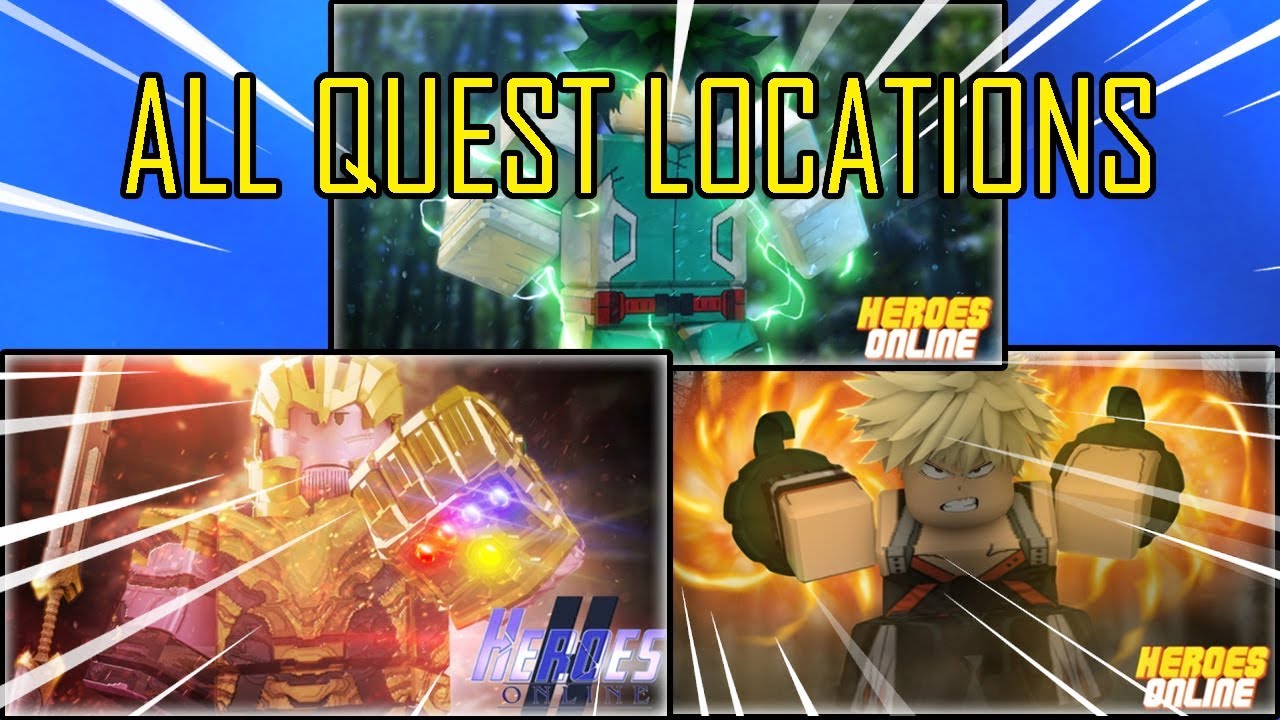 Quest Locations Beasts Forest Heroes Online Youtube - hero online all quest location and levels required for them in the beast forestroblox