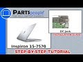 Connettore Alimentazione Dell Inspiron 7570 Jack Di Ricarica DC Per