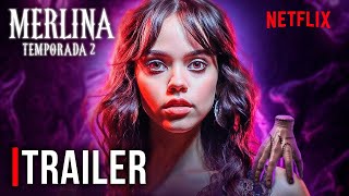 WEDNESDAY TEMPORADA 2 Nuevos Detalles Impactantes de MERLINA Temporada 2  | Netflix