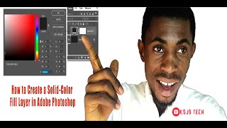 How to Create a Solid-Color Fill Layer in Adobe Photoshop