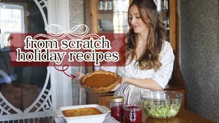 Homemade Thanksgiving side dishes | 4 recipes your guests will love!