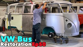 VW Bus Restoration - Episode 50 - Perfection | MicBergsma