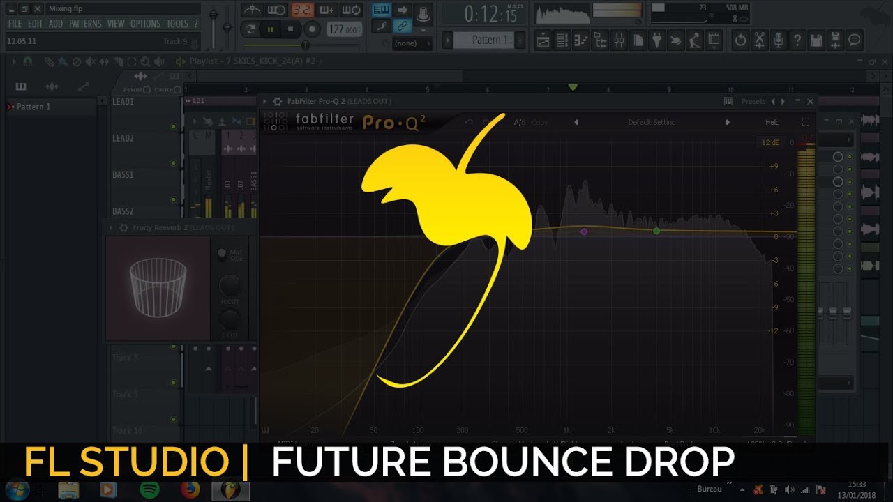 How To Make A Future Bounce Drop (Brooks Style) + FLP - YouTube