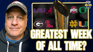Details Play-In Games for CFP, Most Intriguing Coaches, Best Week on CFB Schedule | Others Receiving Votes Guide