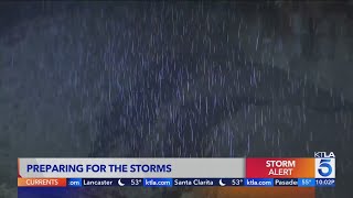 Residents prepare for back-to-back storms poised to soak SoCal