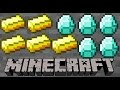 Minecraft YANLIZ DAĞ ELMAS VE ALTIN BULDUM BÖLÜM 6