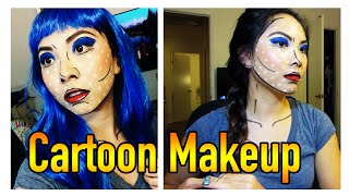 Halloween Pop Art Makeup Tutorial