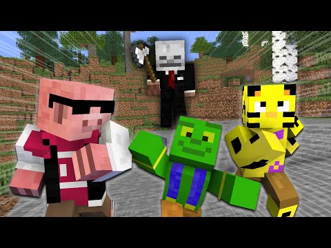 【マイクラ】最強AIハンターが襲ってくる世界でエンドラ討伐