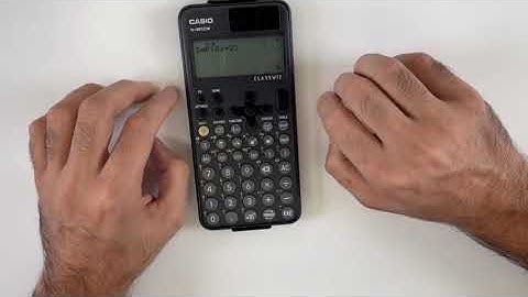 Mastering Complex Numbers on the Casio fx-991 CW