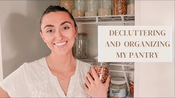 Decluttering and Organizing my Minimal and Healthy Pantry | Simple and Easy Tips