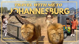 Exploring Johannesburg South Africa 🇿🇦 | Lions, Soweto & Apartheid Museum (Travel Vlog)