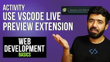 Use VSCode Live Preview Extension | Web Development Basics Course