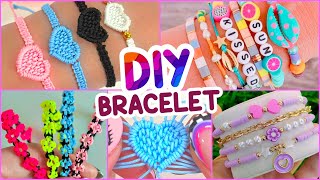 DIY Handmade Friendship Bracelets - Heart Bracelet - Flowers Friendship Bracelet