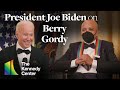 President Joe Biden on Berry Gordy - 44th Kennedy Center Honors (White House Reception)