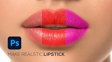 Easily Make Realistic Lipstick | Create Highly Realistic Lipstick in Photoshop