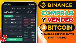 ¿CÓMO HACER TRADING desde TELÉFONO? ✅ BINANCE para PRINCIPIANTES #3 | Tutorial de comercio Spot