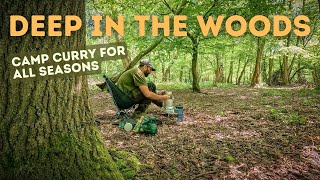 Cooking Thai Green Curry on a Trangia 27 deep in the woods  Camping Recipes