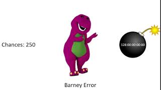 Barney Error 105 Screenshot