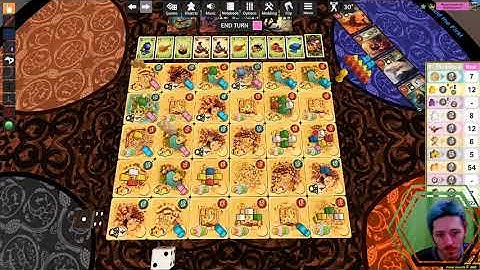Five Tribes solo playthrough