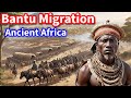 The bantu migration tracing the ancient journey of a civilization across the african continent