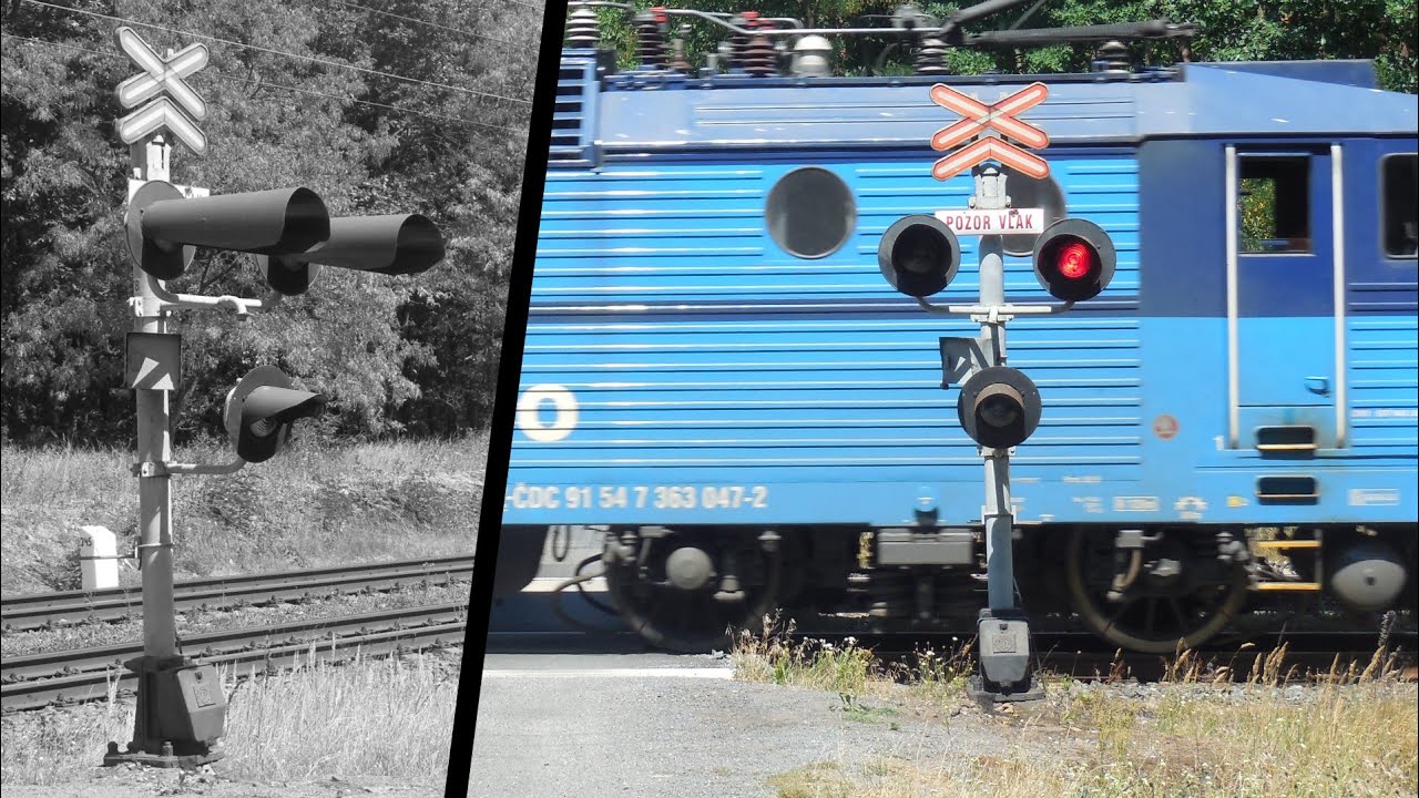 Železniční přejezd Otradovice - 24.7.2018 [REUPLOAD]