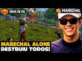 MARECHAL DESTRUIU TODOS SQUAD COM SUA SENSI PERFEITA! FREE FIRE - K Clips