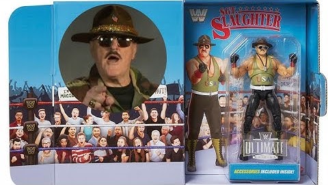 SDCC Ultimate Edition GI Joe Inspired Sgt Slaughter by Mattel!