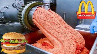 Comment Les Burgers De Mcdonalds Sont Créés Production De Nourriture