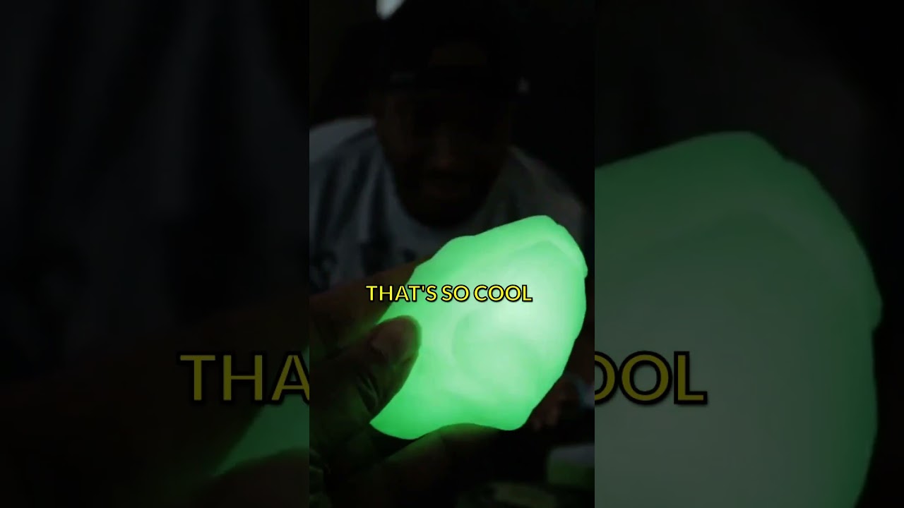 Throwback Glow in the Dark Slime 🌟💚🔦