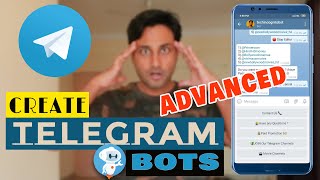 Create Advanced Telegram Bot Without any Programming or Coding | Menu Builder Bot Tutorial. screenshot 4