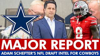 🚨 MAJOR NFL DRAFT REPORT From Adam Schefter On Cowboys Trading Up For Arvell Reese & More Trade Buzz