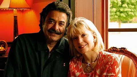 Shahid Khan and his wife Ann Khan