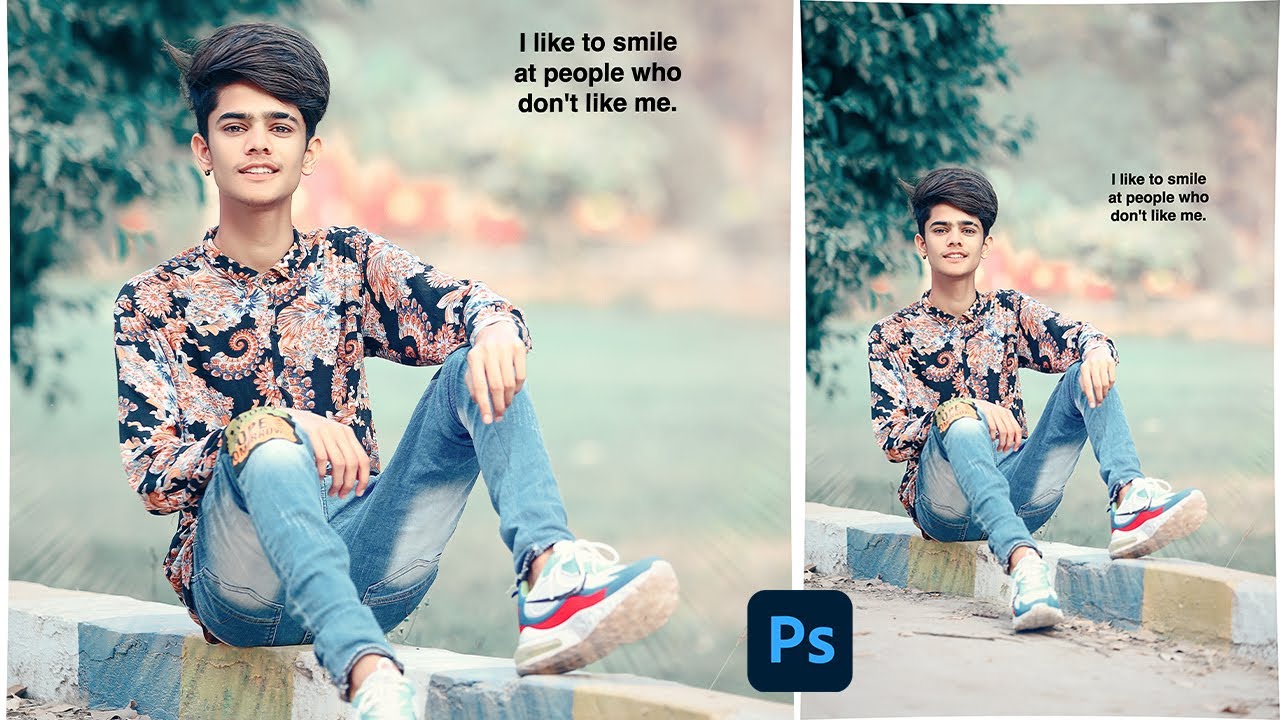 Get the Perfect Cyan Blue Color Look for Your Photos in Photoshop In 1 Click