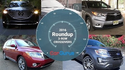 Best Crossover SUV 2016 | CarGurus 3-Row Crossover Roundup