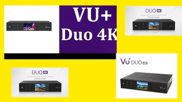VU+ DUO 4K Front panel LCD display